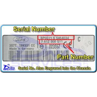 Ford Radio Navigation System